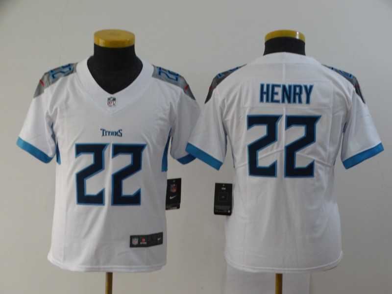 Youth Nike Titans 22 Derrick Henry White New Vapor Untouchable Player Limited Jersey,We sell and wholesale Youth Nike Titans 22 Derrick Henry White New Vapor Untouchable Player Limited Jersey on line form chian!